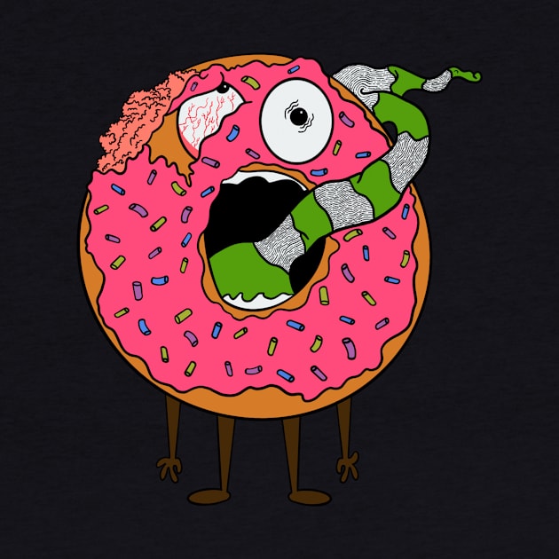 Monster Sprinkle Donut by Skitz0j0e